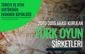 2010 – 2015 Arası Kurulan Türk Oyun Şirketleri