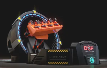 DOF Robotics İleri VR / AR Teknolojisi Kullandığı Hurricane ile Fuarların Gözdesi Oldu
