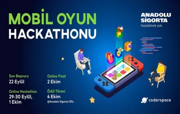 Anadolu Sigorta Mobil Oyun Hackathonu Başvuruları Başladı