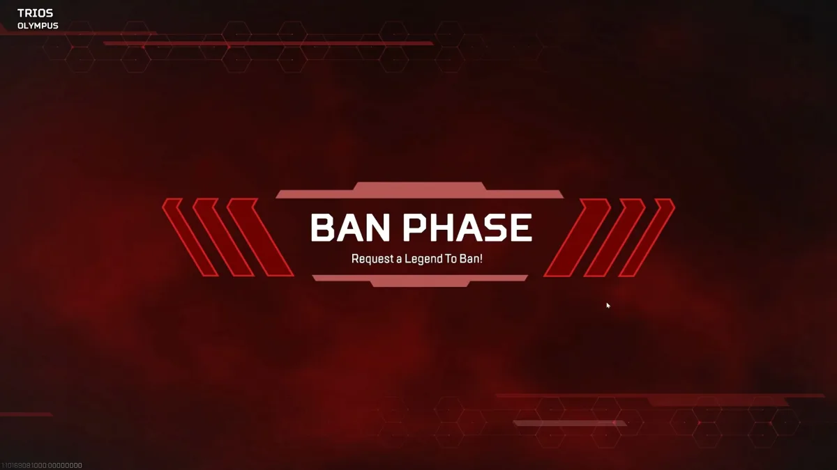 Apex Legends karakter yasaklama aşaması