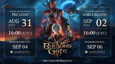 Baldur's Gate 3 PlayStation 5 Ön Yüklemeleri Başlıyor