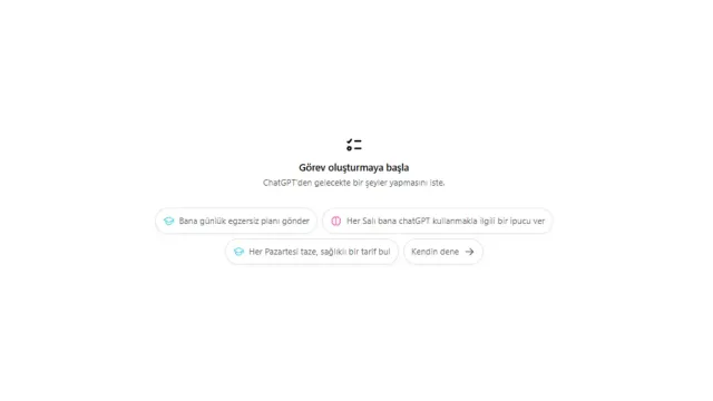 ChatGPT 'Görevler' özelliğiyle planlamayı yeniden tanımlıyor
