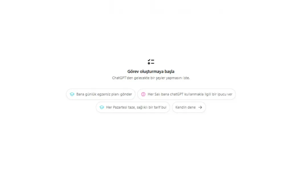 ChatGPT 'Görevler' özelliğiyle planlamayı yeniden tanımlıyor