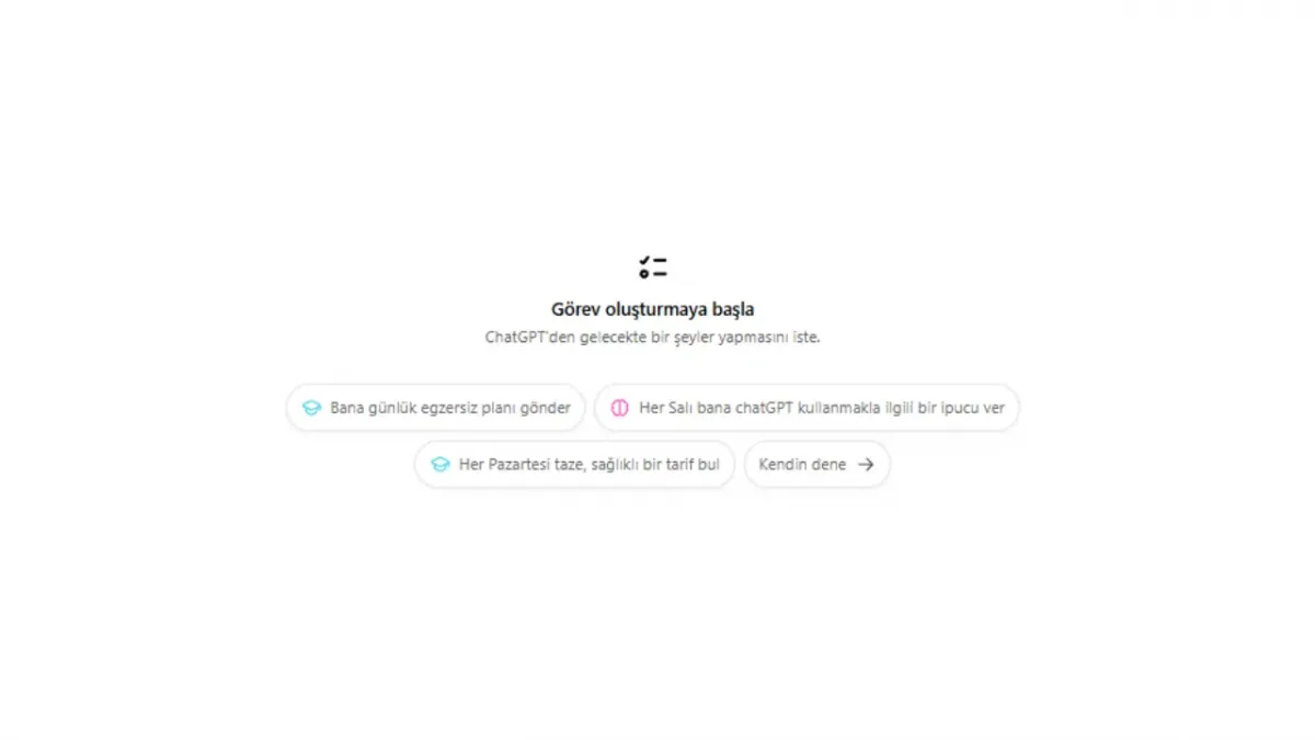 ChatGPT 'Görevler' özelliğiyle planlamayı yeniden tanımlıyor
