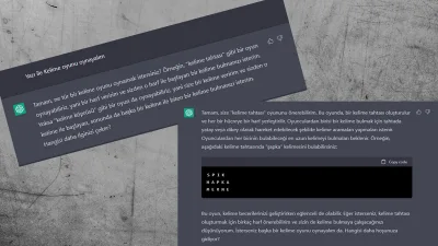 ChatGPT ile Oynayabileceğiniz Oyunlar - Tam Liste