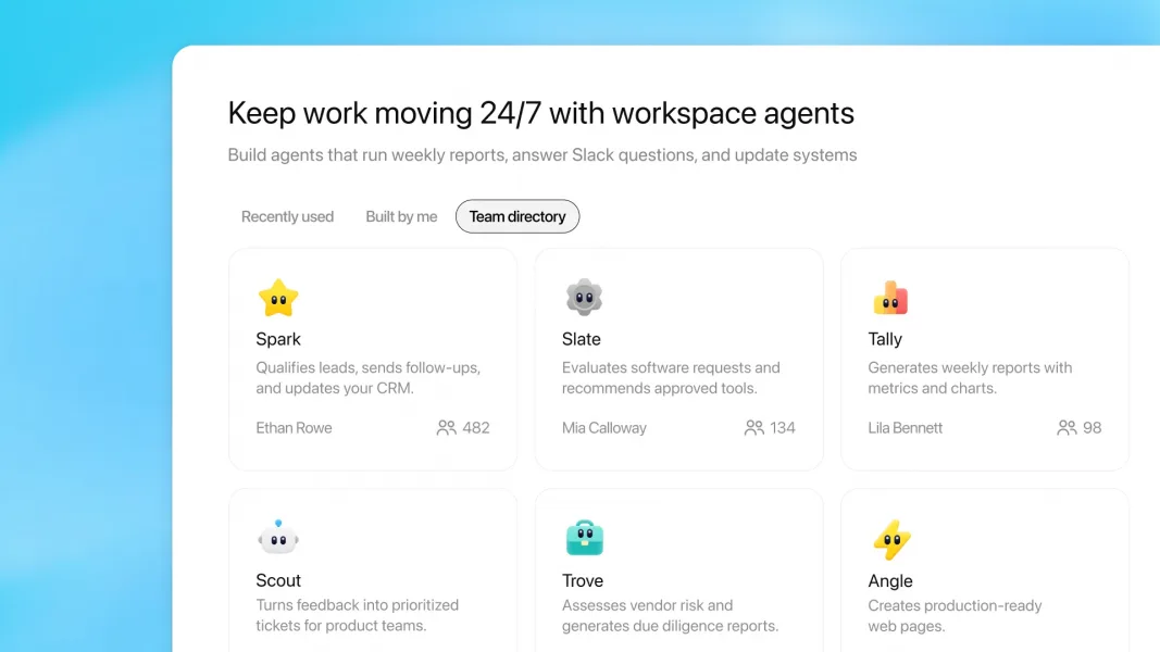 ChatGPT Workspace Agents