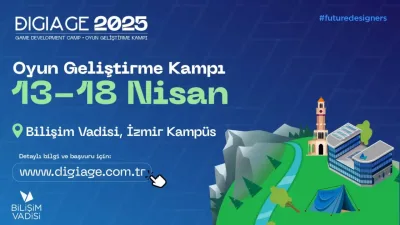 Bilişim Vadisi DIGIAGE 9. Oyun Geliştirme Kampı 2025 İzmir'de gerçekleşecek