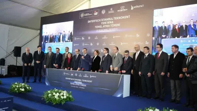 Entertech İstanbul Teknokent'in Yeni Binasının Temelleri Atıldı