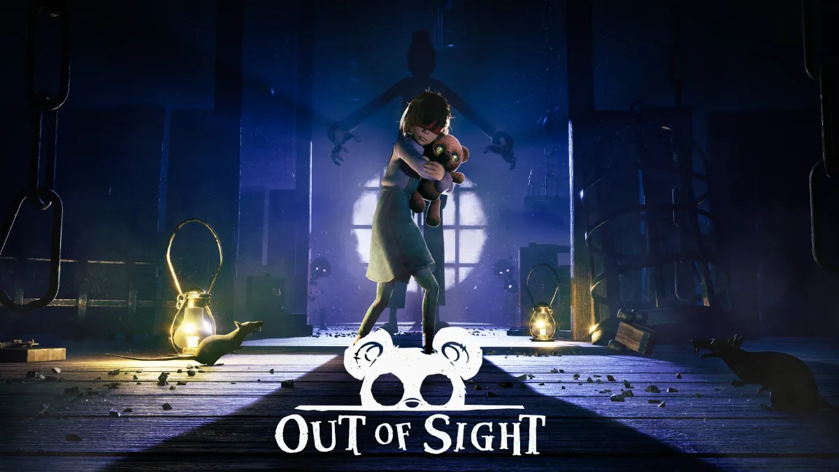 Out of Sight tanıtımında Sophie, karanlık bir odada oyuncak ayısı Teddy’ye sarılıyor