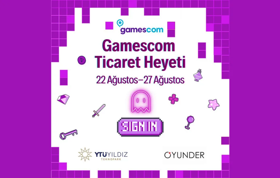 YTÜ Yıldız Teknopark ve OYUNDER Gamescom Ticaret Heyeti 2022