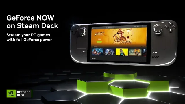 GeForce NOW Steam Deck'e Yerel Uygulama Desteği Getiriyor