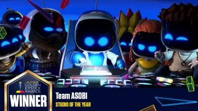 Astro Bot Geliştiricisi, The Golden Joysticks Yılın Stüdyosu Ödülünü Kazandı