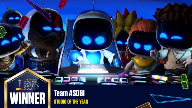 Astro Bot Geliştiricisi, The Golden Joysticks Yılın Stüdyosu Ödülünü Kazandı