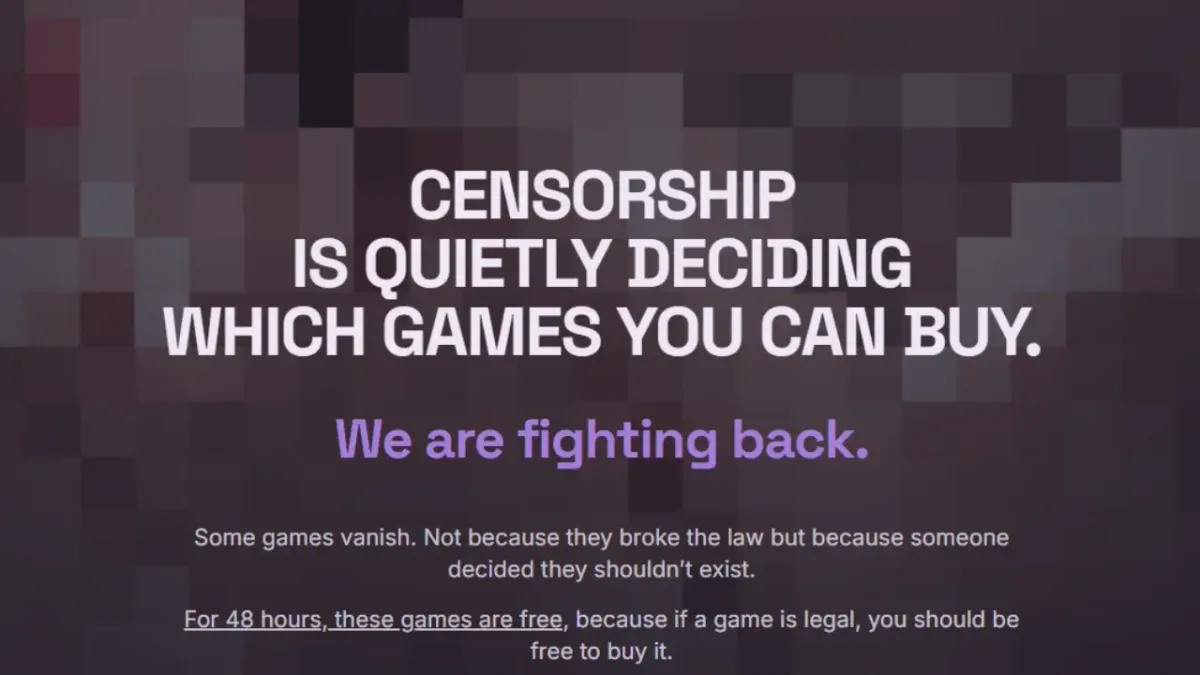 GOG, Yasaklanan 13 Yetişkin Oyunu 48 Saatliğine Ücretsiz Yayınladı