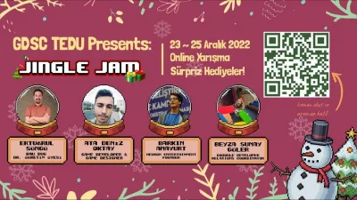 Google DSC TEDU Jingle Jam Düzenliyor