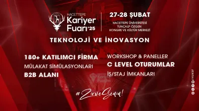 Hacettepe Kariyer Fuarı 2025, "Teknoloji ve İnovasyon" Temasıyla Gerçekleşecek