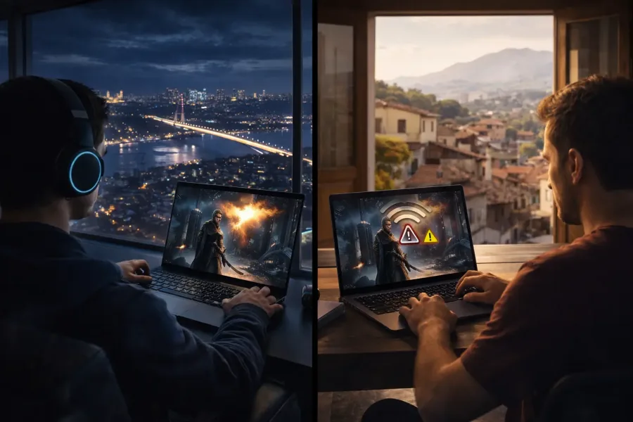 İstanbul’da 20ms, Anadolu’da 80ms: Cloud Gaming Uçurumu