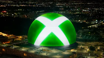 PlayStation ve Xbox, Las Vegas Küresi'ni Reklamlarıyla Ele Geçirdi