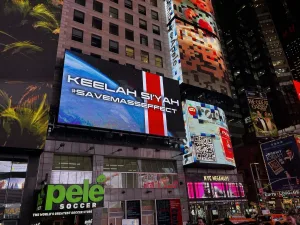 Mass Effect hayranları Times Square’de sesini duyurdu
