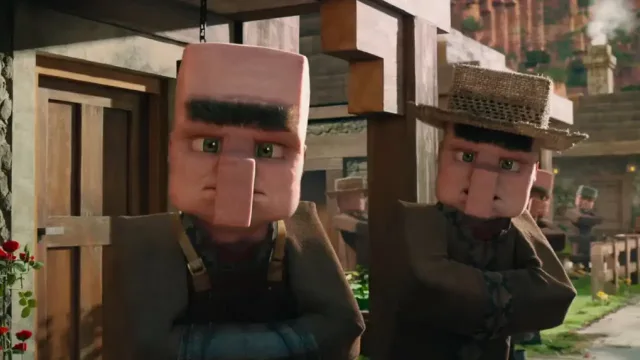 Minecraft Filminin Köylüleri: İğrenç Tasvir Göz Kamaştırıyor