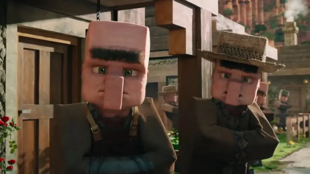 Minecraft Filminin Köylüleri: İğrenç Tasvir Göz Kamaştırıyor