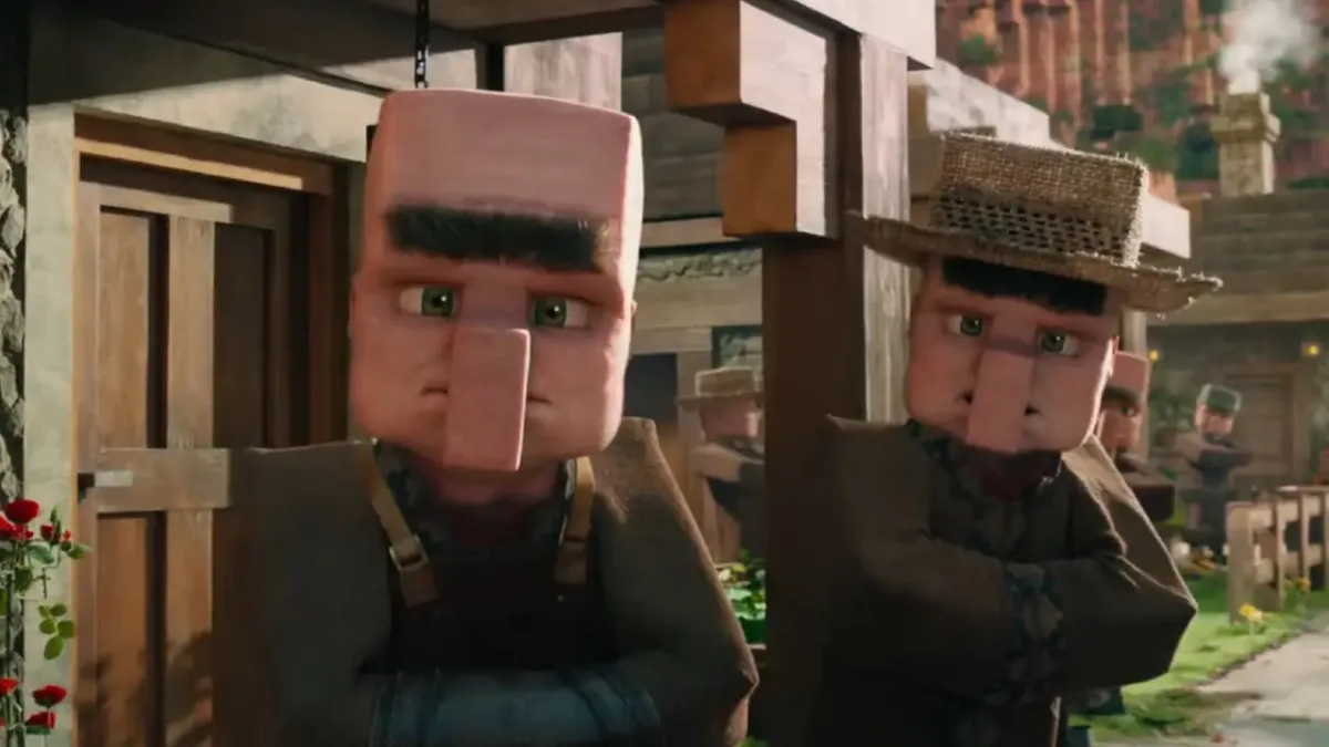 Minecraft Filminin Köylüleri: İğrenç Tasvir Göz Kamaştırıyor