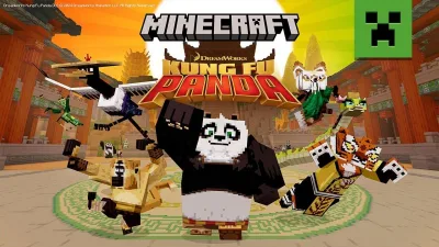 Kung Fu Panda Artık Minecraft'ta