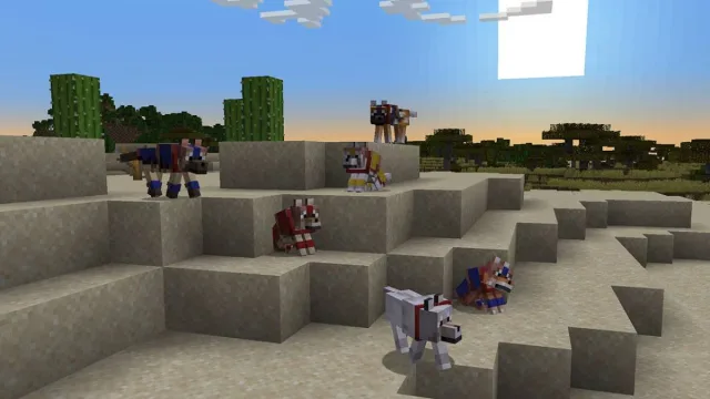 Minecraft'a Yeni Kurt Türleri ve Kurt Zırhı Ekleniyor