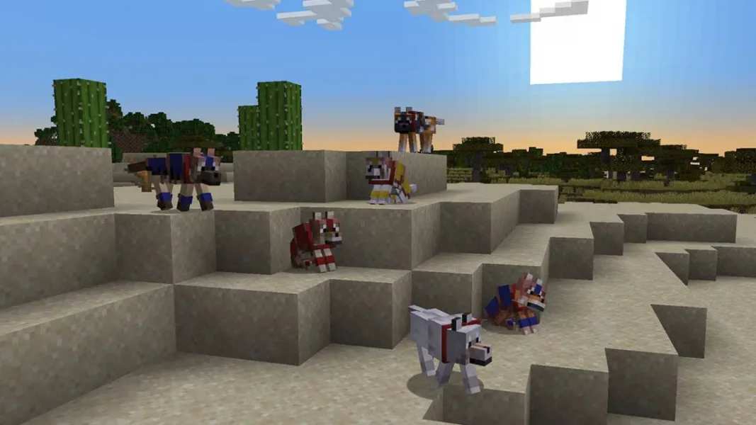 Minecraft'a Yeni Kurt Türleri ve Kurt Zırhı Ekleniyor