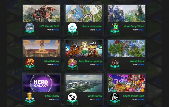 Metaverse Platformu “NFT Worlds”'deki En Aktif Dünyalar Hangileri?