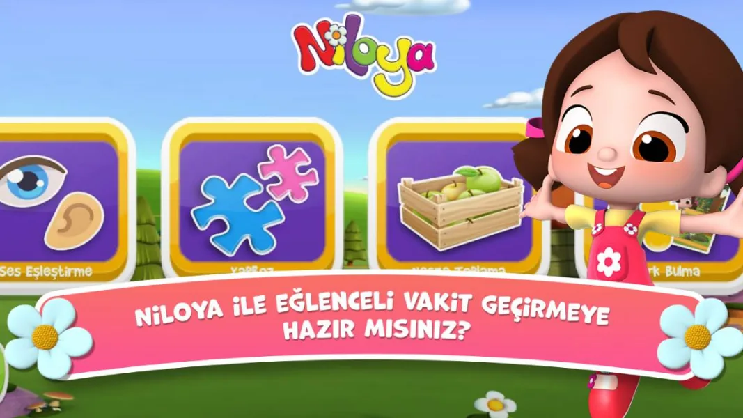 Niloya Mobil Uygulaması Çocukları Eğlendiriyor ve Öğretiyor