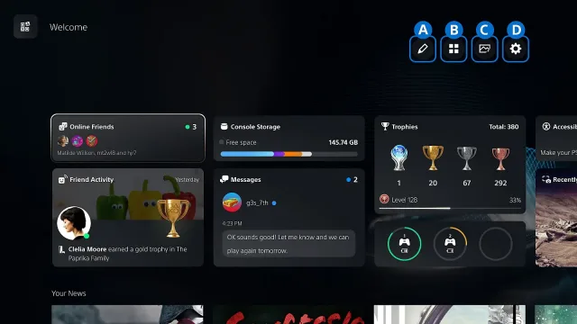 PS5 ana ekranında ülke bazlı Top 10 listesi görünecek