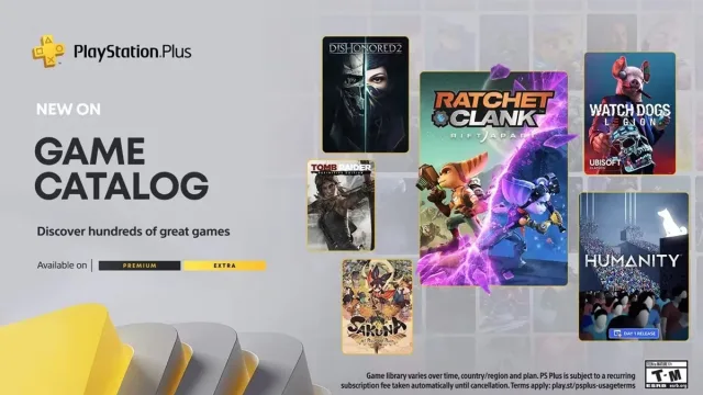 Sony, PS Plus Extra ile Mayıs 2023'te 19 Yeni Oyun Ekliyor: İşte Detaylar