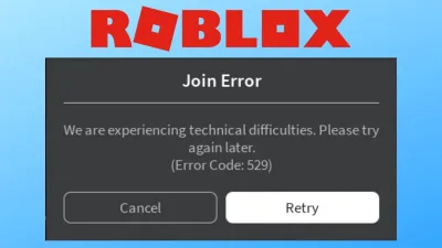 Roblox Hata Kodu 529 Nasıl Düzeltilir?