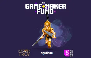 UGC90 Hero of Troy Oyunuyla The Sandbox'tan Hibe Aldı