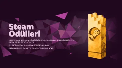 Steam Ödülleri 2023: En İyi Oyunları Seçmek İçin Oy Verme Zamanı