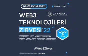 Türkiye Web3 İnisiyatifi 1-2 Ekim'de Web3 Zirvesi'22 Düzenliyor