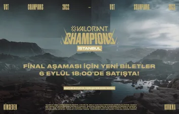 VCT 2022 Final Aşaması Ek Biletleri Satışa Çıktı