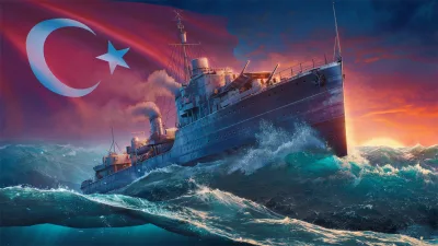 İlk Türk Gemisi Muavenet World of Warships'e Ekleniyor