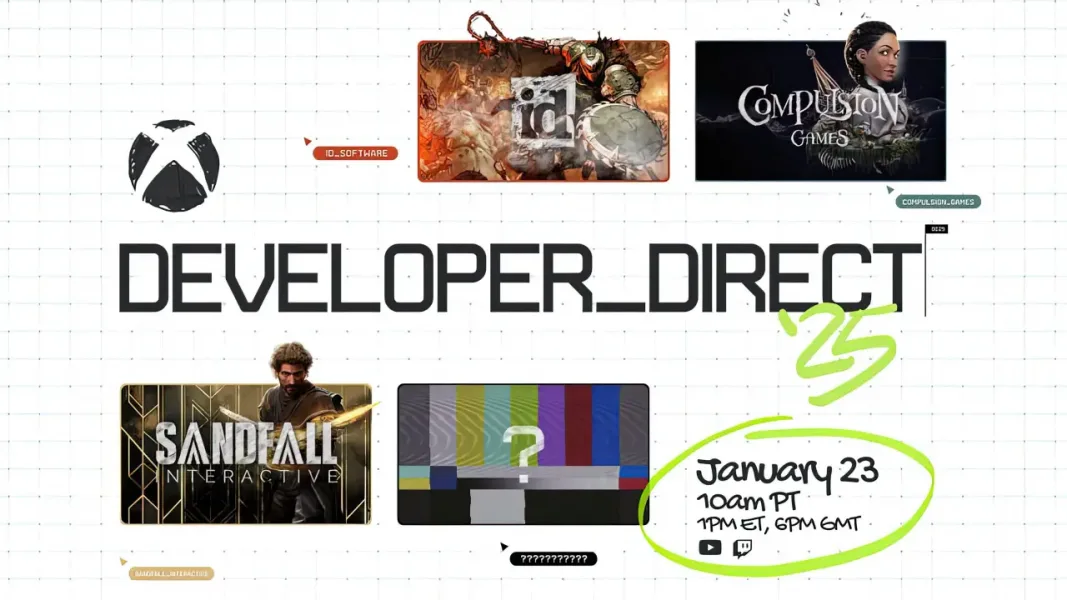 Xbox Developer Direct 2025: büyük sürprizlerle dolu bir etkinlik geliyor