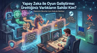 Yapay Zeka ile Oyun Geliştirme: Ürettiğiniz Varlıkların Sahibi Gerçekte Kim?