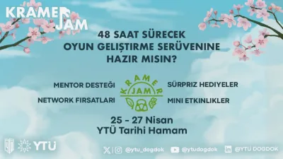 Kramer Jam 2025: Yıldız Teknik Üniversitesi'nde Dijital Oyun Maratonu