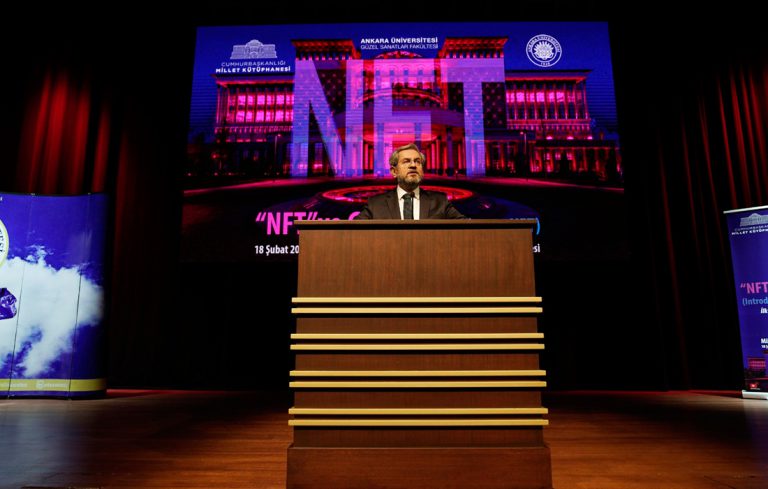 İlk NFT Dersi 2022 Şubat Cumhurbaşkanlığı Millet Kütüphanesi