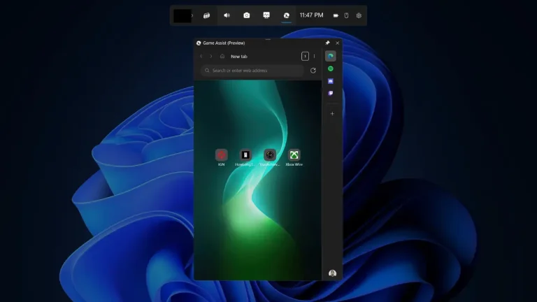 Microsoft Edge Game Assist
