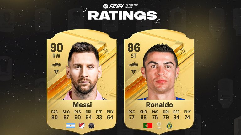 EA Sports FC 24 Messi ve Ronaldo