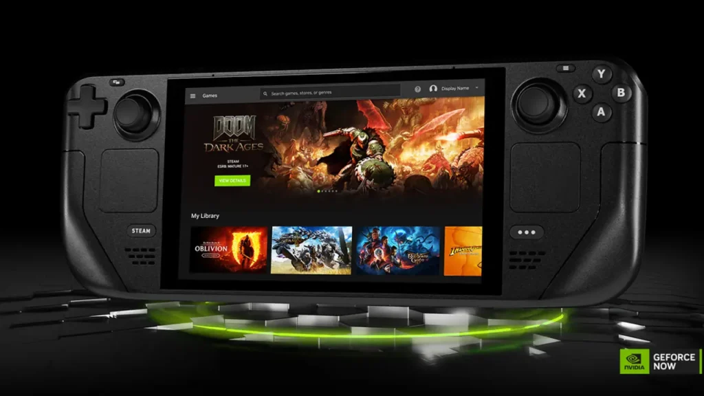 GeForce NOW Steam Deck