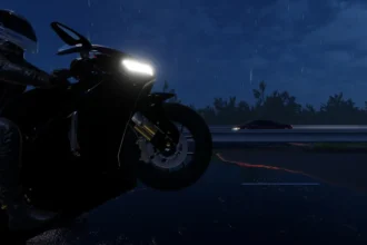 Motorcycle Night Ride