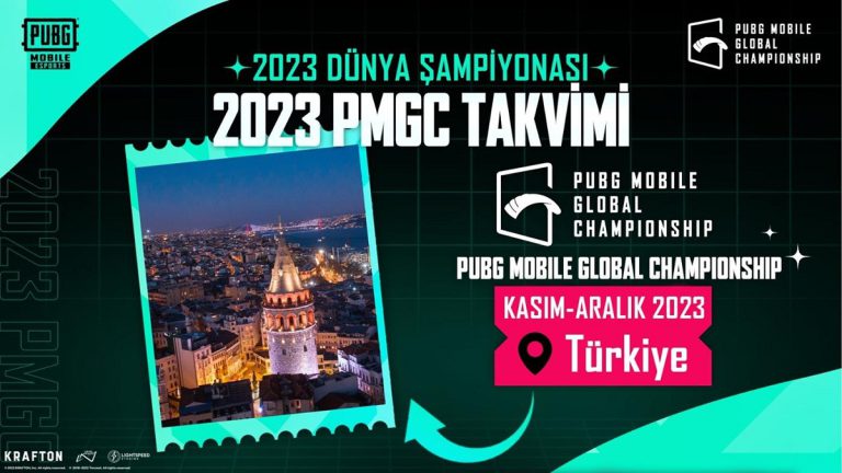 PUBG Mobile 2023 Dünya Şampiyonası Türkiye'de