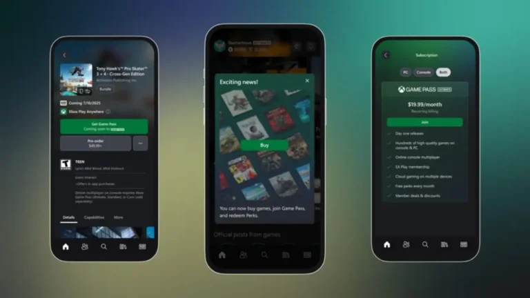 Xbox Mobil Uygulaması